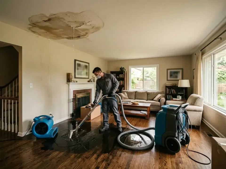 attic-pipe-burst-ceiling-drip-008 — frequently asked questions, Water Damage Restoration & Carpet Care in Louisburg, KS